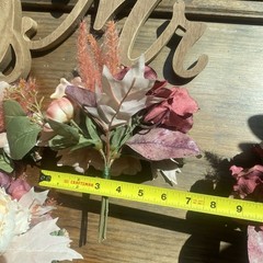 6 Wedding Table Bouquets Budget Friendly Beautiful Faux Flowers Cream/White Pink