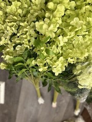 3 Pack Of 12 Each Wisteria Hanging Flowers 3.77 Feet Artificial Green New