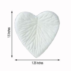 4000 IVORY HEART PETALS Wedding Party Decorations Supplies WHOLESALE SALE