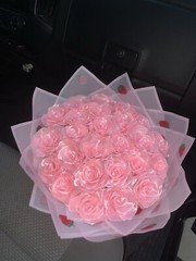 25 Count Pink Eternal Glitter Bouquet
