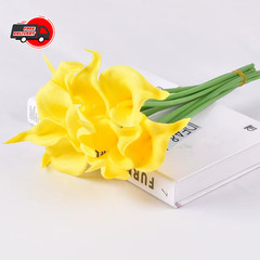 5Pcs Calla Artificial Flowers Calla Lily Fake Flower Bouquet For Wedding Bouquet