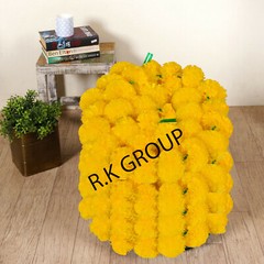 Yellow Marigold Wedding Decor Vine Flower Diwali Decorative Wall Hanging Garland