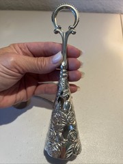 Silver Plated Tussie Mussie Bouquet Holder Preowned