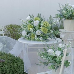 120 Pcs 4 Kinds Mixed Eucalyptus Greenery Stems,Artificial Baby Breath Bulk
