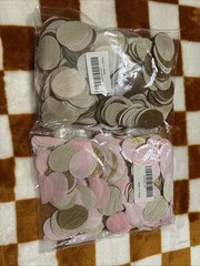 1200PCS Pink Gold And Earth Tone Petals