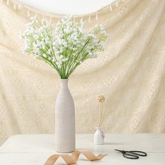 12 White 22″ Silk Baby Breath Flowers Stems Wedding Centerpieces Decorations