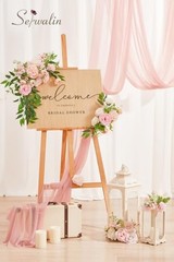 Artificial Flowers Pink Flowers Fake Silk Flowers Wedding 1 Box A Athens Pink