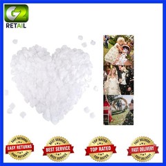 Elegant 2200 PCS White Silk Rose Petals – Non-Toxic, Fade-Resistant Decoration