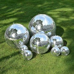 Yescom 24″ Large Disco Ball Mirror Big Hanging Glass for Party Events Wedding
