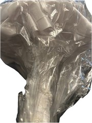 White Satin Rose Rhinestone Bridal Bouquet – New Sealed Wedding Bouquet