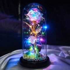 Eternal Rose Flower LED Enchanted Galaxy Rose LED Light Valentine’s Gift For Her