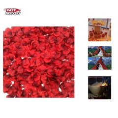 2200 PCS Dark-Red Silk Rose Petals for Romantic Night,Wedding,Proposal Annive…