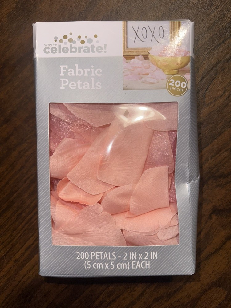 Pink Petals Fabric Petals Wedding Petals Vases Fillers 200 Count Box USA
