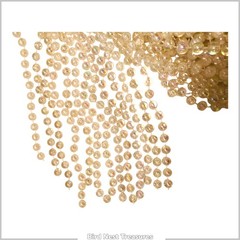 Lot of 14 – IRIDESCENT PEARL BEADED GARLANDS, Ea. 9’ (Total 126’)—Wedding Decor