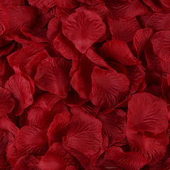 1000 Pcs Artificial Fake Rose Petals,Flower Petals for Romantic Night, Engagemen