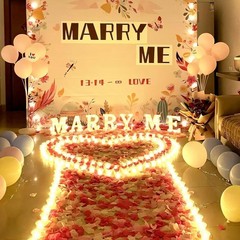 2000PCS Artificial Silk Rose Petals Red & White Wedding Party Decoration