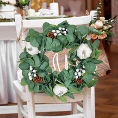 Artificial Eucalyptus Garland Green Eucalyptus Hanging Vine Outdoor DIY Fake Pla