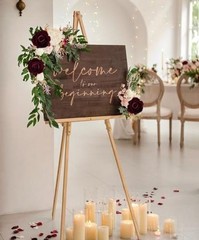 Artificial Flowers Velvet Roses 25 PCS Real Look Silk Flowers with Burgundy