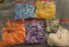 Assorted Color Flower Petals Lot of 1464