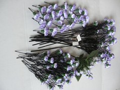 BUNDLE OF DECORATIVE ARTIFICIAL SILK FLOWERS TOO MANY TO COUNT AS IN PICTURES
