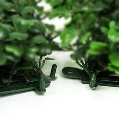 4 pcs Green Large Boxwood Leaves Wall Backdrop Panels Wedding Party Decorations