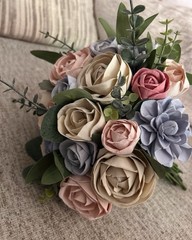 Unused Sola Wood Flower Wedding Florals