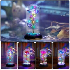 Eternal Rose Flower LED Enchanted Galaxy Rose LED Light Valentine’s Gift For Her