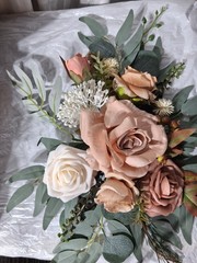Piklado Faux Flower Swag Set Of 2 For Wedding Welcome Sign Floral Decorations