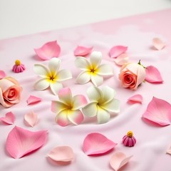2 Pcs 2.7 Inch Plumeria Hair Clip Hawaiian Foam Flower Hair Clips Frangipani …