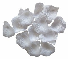 1000pcs Silk Artifical Fake Flower Rose Petals White Wedding Party Decorations