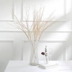 GOLD 4 Metallic 39″ Artificial Long STEM Twigs Bendable Willow Sprays Party Home