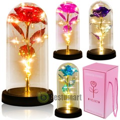 Eternal Rose Flower LED Enchanted Galaxy Rose LED Light Valentine’s Gift