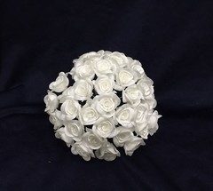 72 Flower Bridal Victorian Roses.Large or Small Size .Pick Your Color!