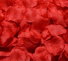 500 Red Rose Artificial Petals Wedding Decorations Or Anniversary Celebration