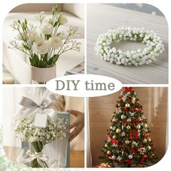 42 Pcs Babys Breath Artificial Flowers Bulk, 11inch Gypsophila Real Touch