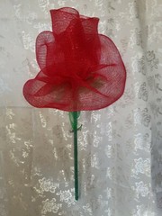 Valentine’s Day birthday anniversary gift Giant mesh rose