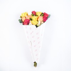 Aquarossa Farms – 12 Assorted Roses Bouquet, 12 STEMS, Colors