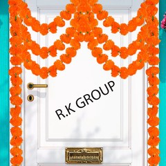 Orange Marigold Wedding Decor Vine Flower Diwali Decorative Wall Hanging Garland