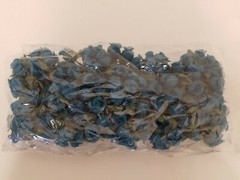 Lot 144 pcs Teal Artificial Rosebuds Roses Flowers 16mm 5/8″ 5/8 Inch on Stem