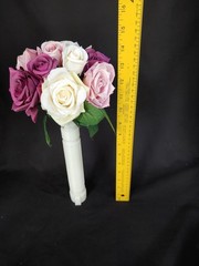 Unique bridal bouquet handle for sci-fi, cosplay, and themed weddings