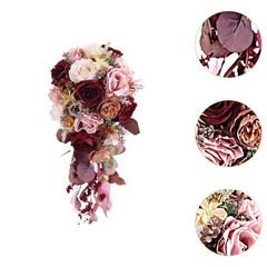 Wedding Bouquet Bridal Bouquet Realistic Decorative Silk Flower Artificial