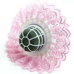 Bouquet Holder and Lace Bouquet Collar, DIY Wedding Foam Bouquet Handle Holder