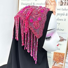 Bridal Headwear Stage Performance Rhinestone Tassel Hair Accessories Decoration