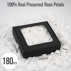 Real Preserved Rose Petals 50G(1.75Oz) for Wedding Decor, Romantic Nights – Incl