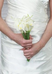 REAL TOUCH WHITE CALLA LILY FLOWER BUNDLE – 12 STEMS