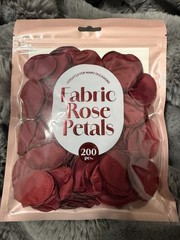 200 Pc Flower Petals for Flower Girl Rose Wedding Silk Pink Rose Valentines Vss