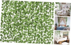 48 Pcs Artificial Ivy Fake Vines,Ivy Garland Greenery Garland Fake 336Ft