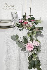 Artificial Flowers; 36 Real Looking Blush Colors Foam Fake Roses