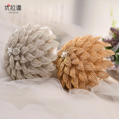 Luxurious Rhinestone Bouquet in Hand Wedding Bride Bouquet Hand Wedding Bouquet