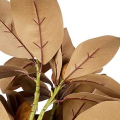 Pack of 4 – Faux Magnolia 32 Inch Long Artificial Magnolia Leaves Branches Fall.